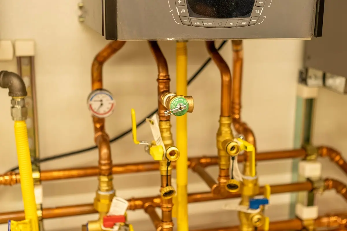 Licensed technician providing Water Heater Installation for a homeowner in Wagoner